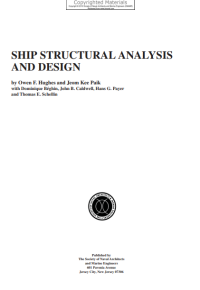 Image of Ship Structural Analysis and Design